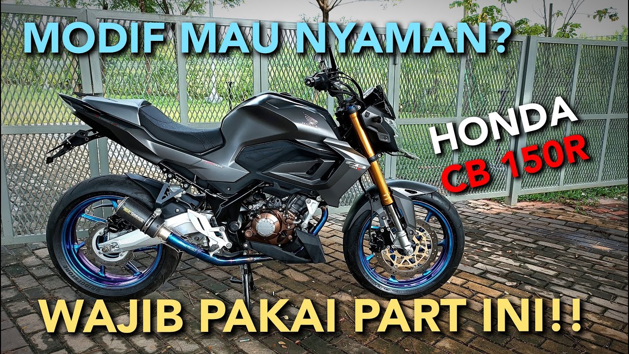 LAGI DAN LAGI PAKAI PART MODIF OEM DI HONDA CB 150 V4