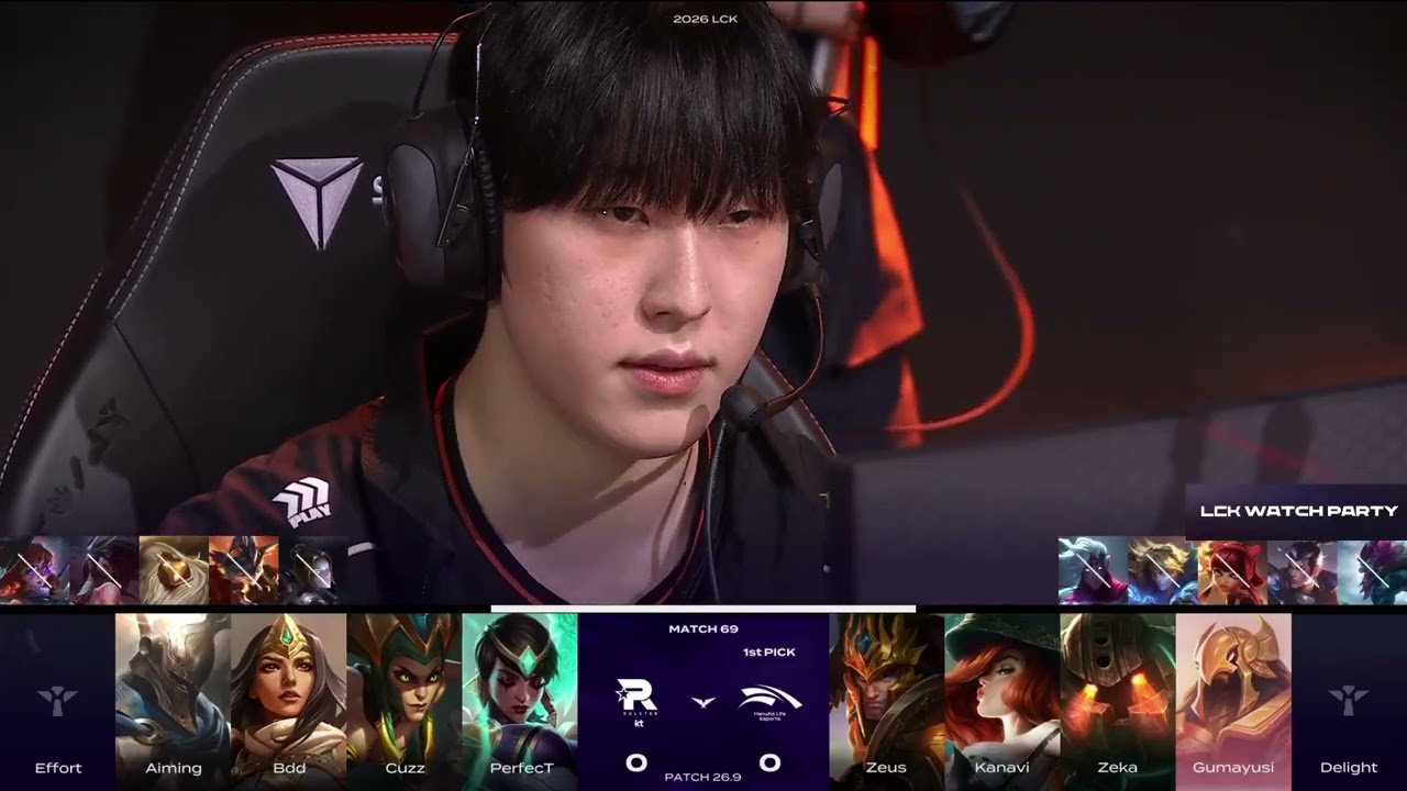 HLE vs. KT | Игра 1 | ОБЗОР LCK 2026 Сплит Чемпионат Кореи | Lolesports League of Legends