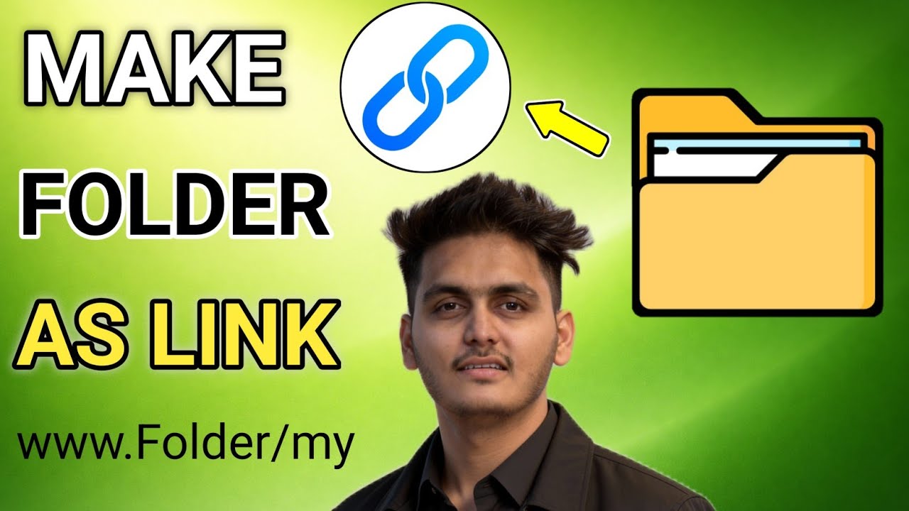 How To Make Folder To Link Url | Folder Ko Link Kaise Banaye