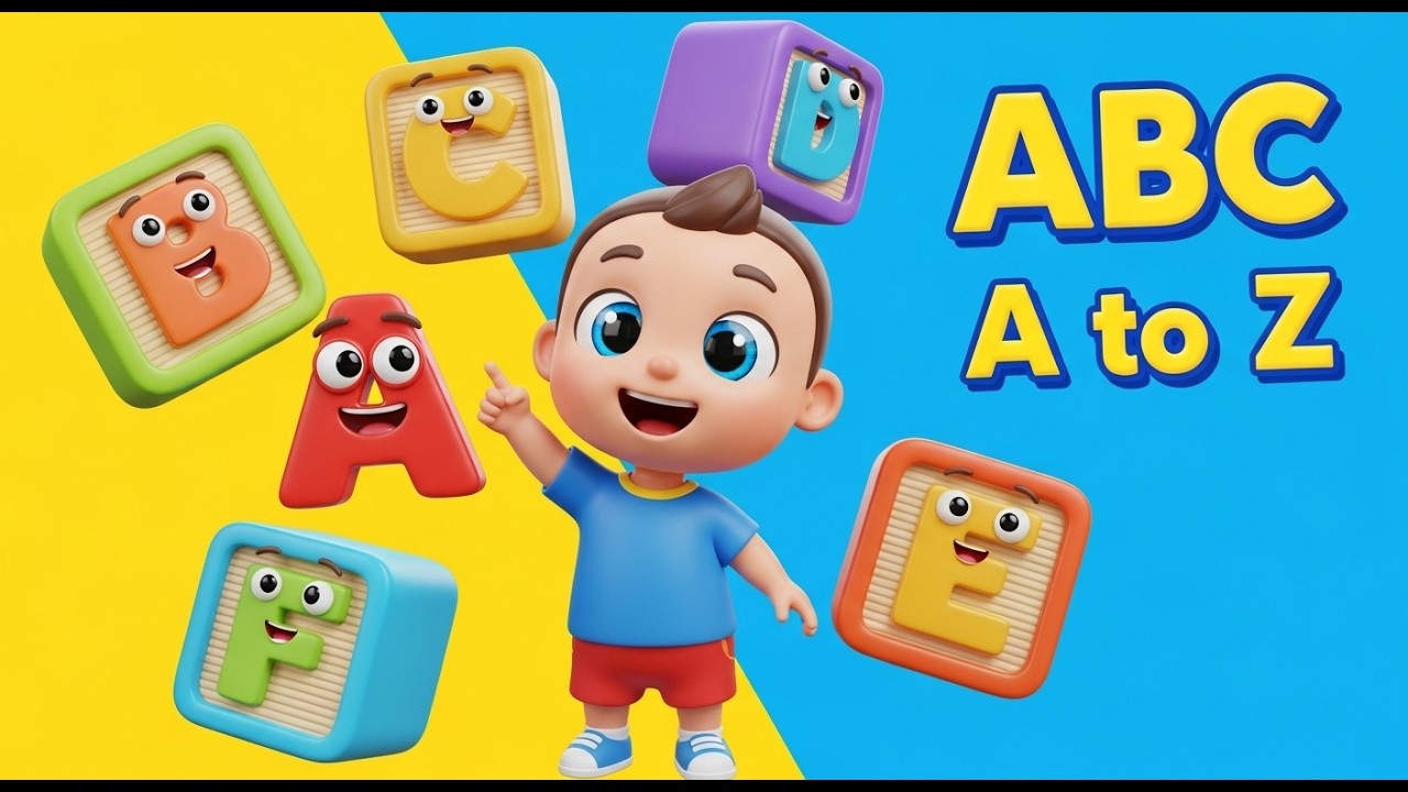 ABC Song for Kids | Learn Alphabets A to Z | Kids Learning Video