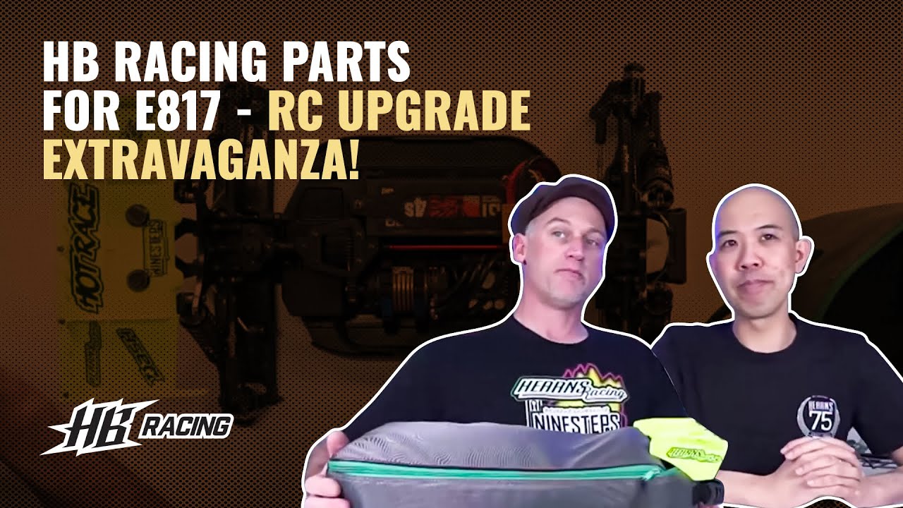 What's in Brett's RC Bag: HB Racing Parts Galore for E817 Rebuild! 🛠️