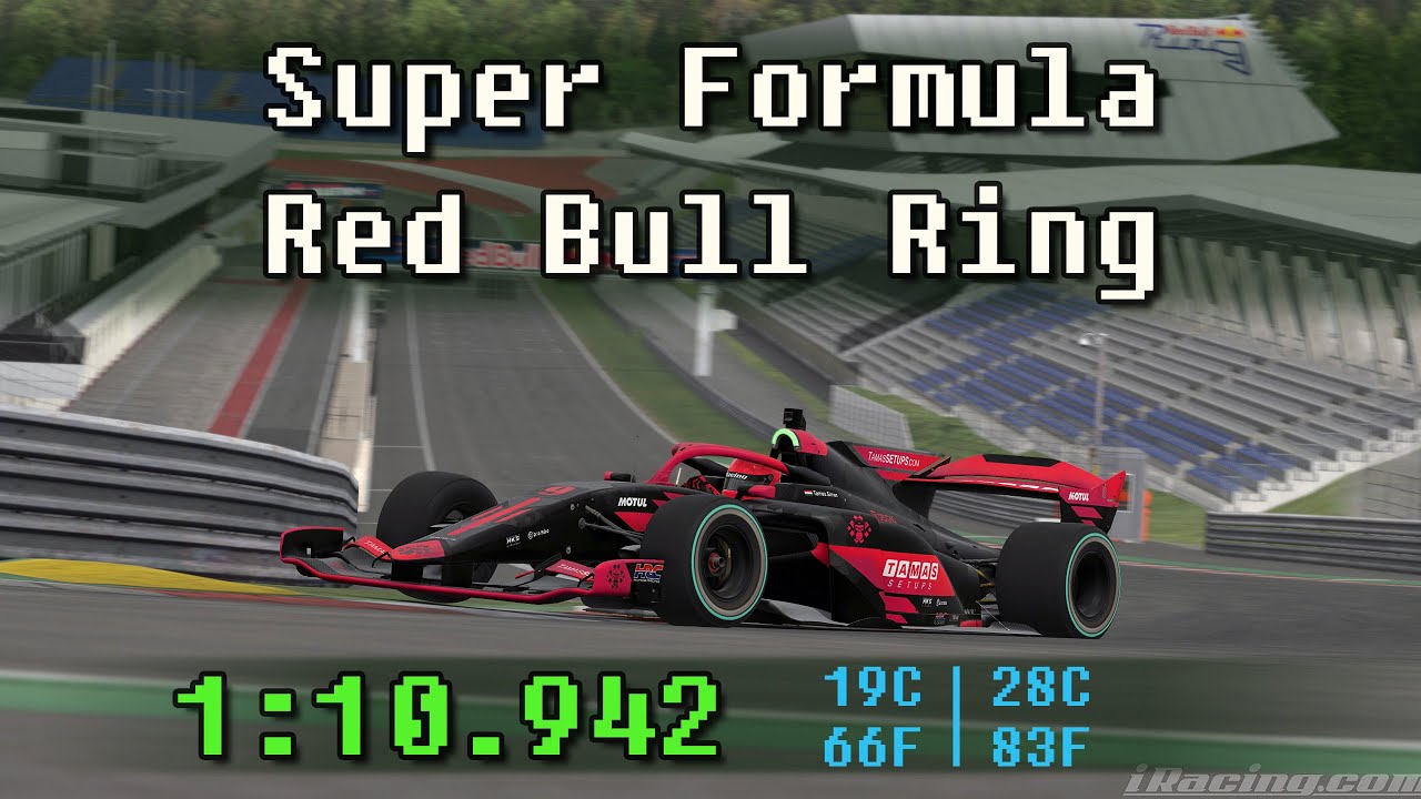 iRacing SF23 Super Formula Red Bull Ring Q Hotlap 1:10.942 - 2024 Season 3