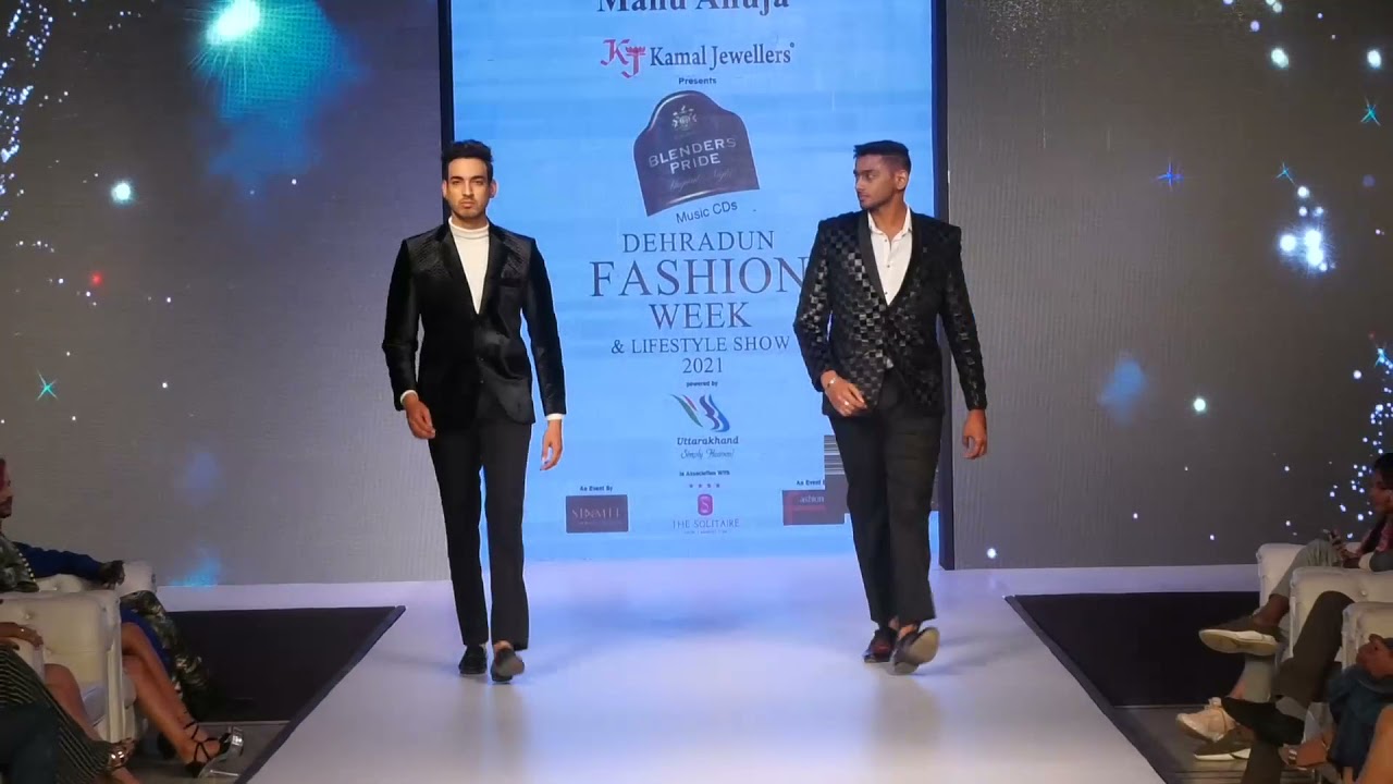 the showcasing of our collection at Dehradun Fashion Week 2021