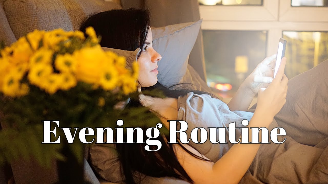 Minimalist Evening Routine 🌙 Habits for good sleep & successful mornings