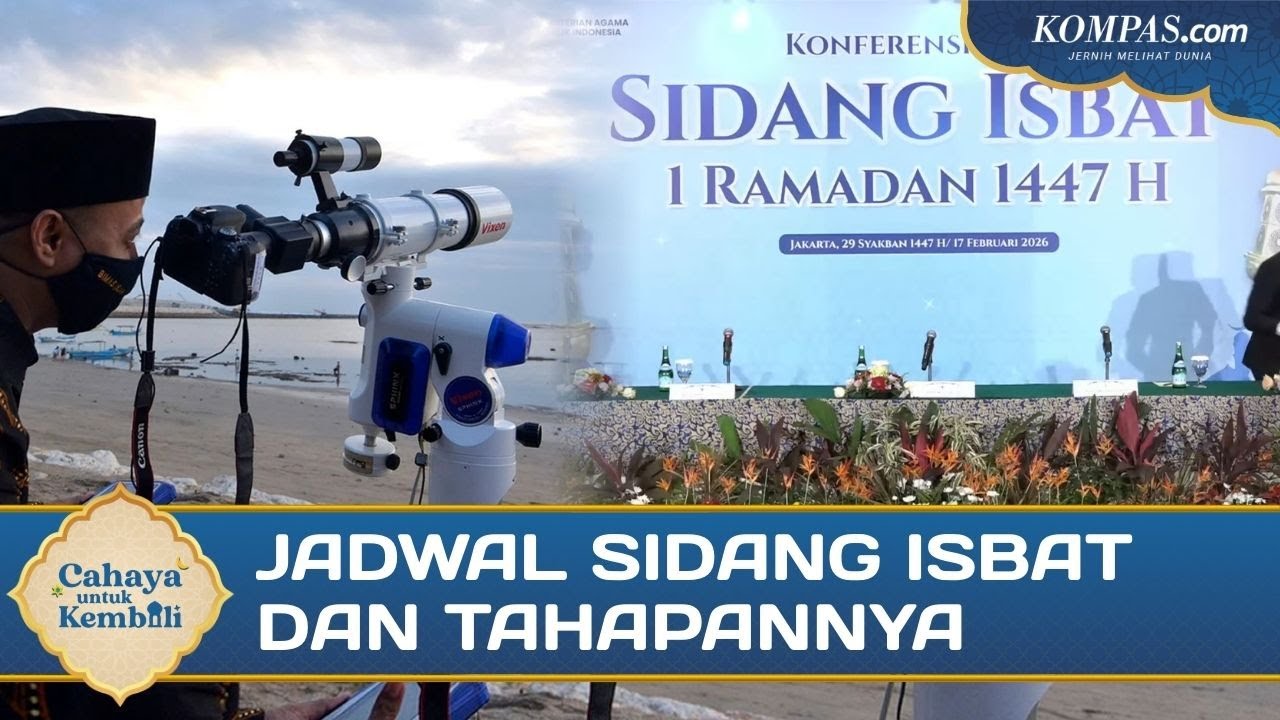 Jam Berapa Sidang Isbat Penetapan 1 Syawal 1447 H atau Lebaran 2026?