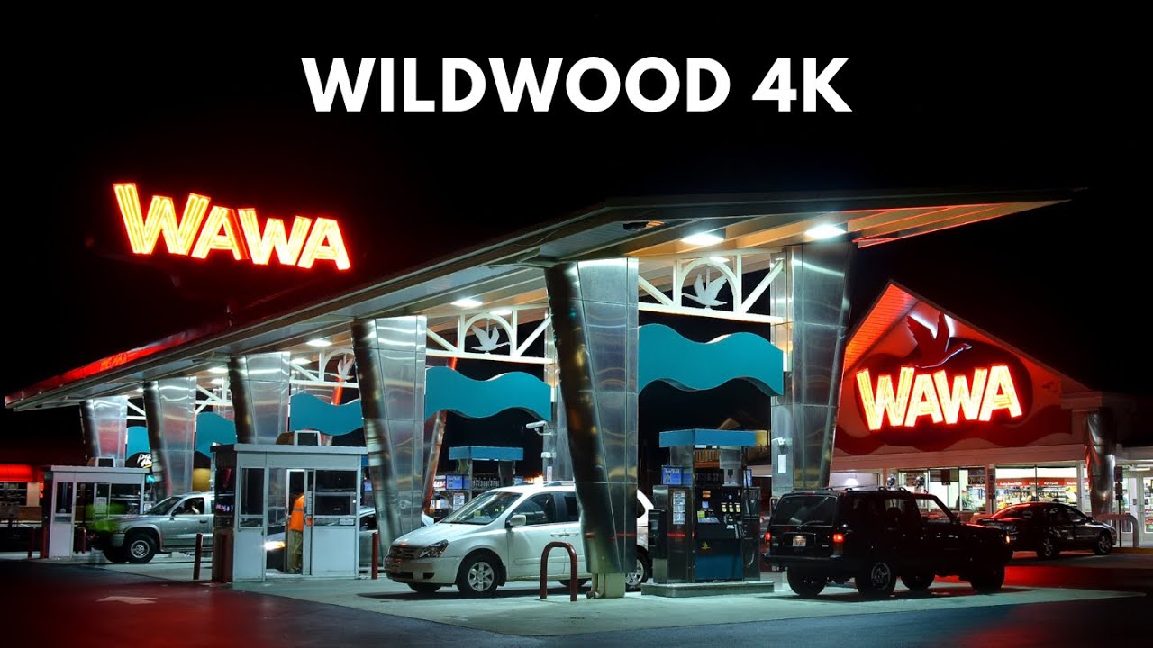 Wildwood 4K Driving Tour | New Jersey Shore Motels Drive