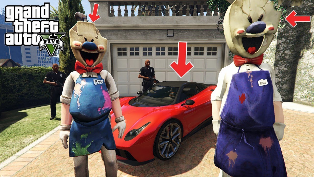İCE SCREAM ROD KARDEŞLER DÜNYANIN EN PAHALI ARABASINI ÇALDI - GTA 5
