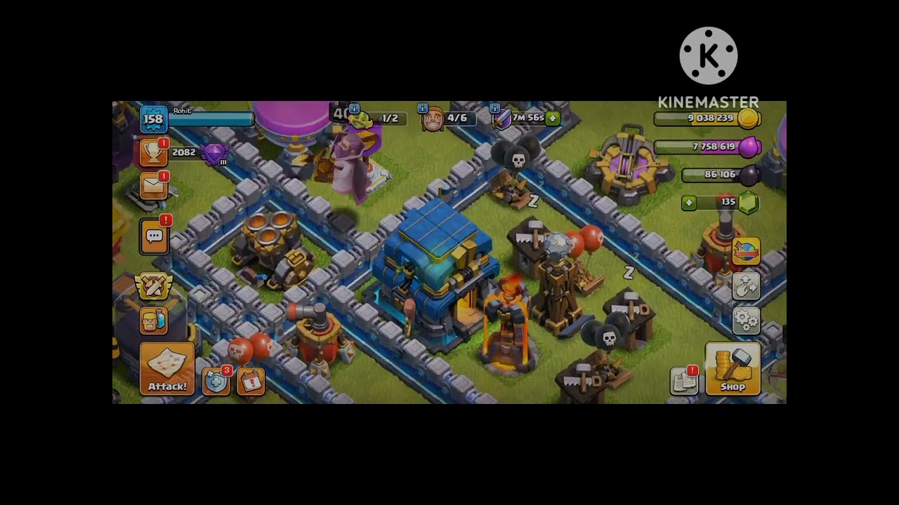Clan war League TH12 V/S TH14 #coc #th12 #th14