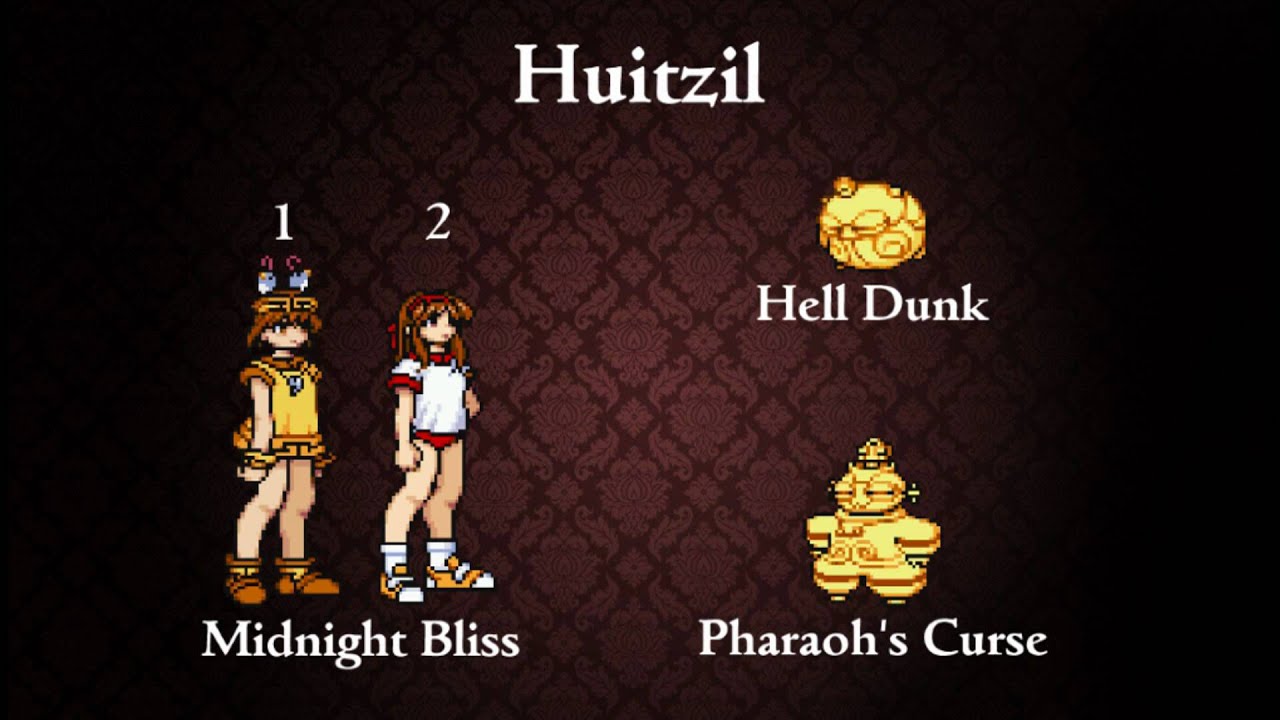 Darkstalkers Transformations - Midnight Bliss, Hell Dunk and Pharaoh's Curse