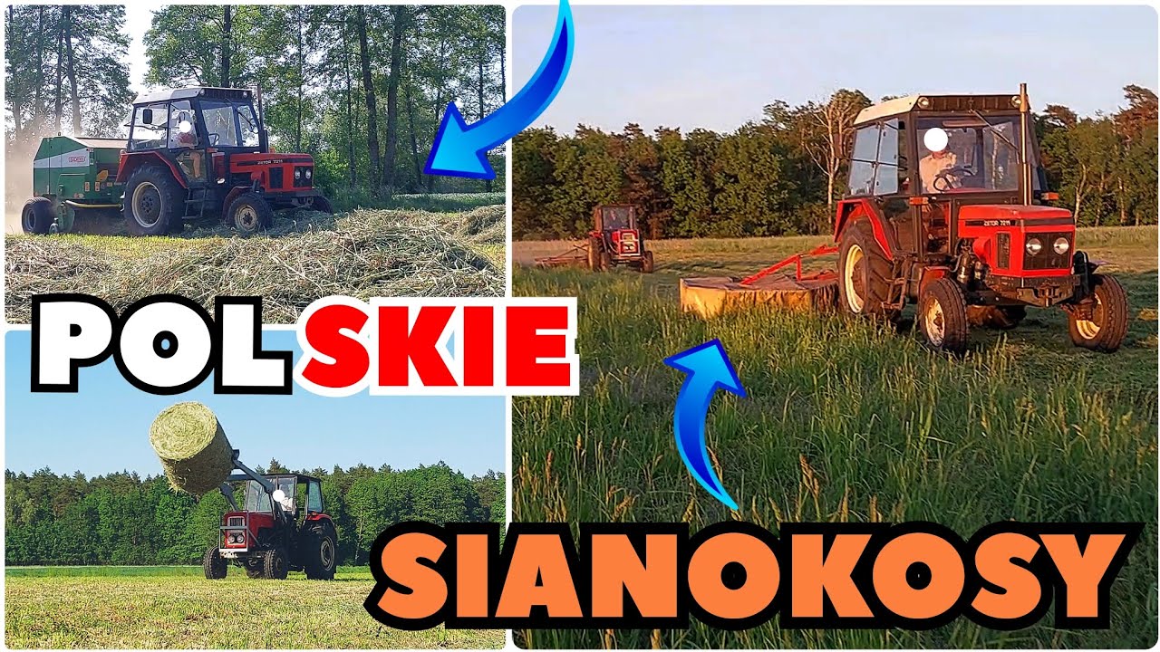 🔥Ogień na tłoki🔥 Sianokosy 2024 /POLSKA MOC - USUS C-360/ZETOR 7211 🚜