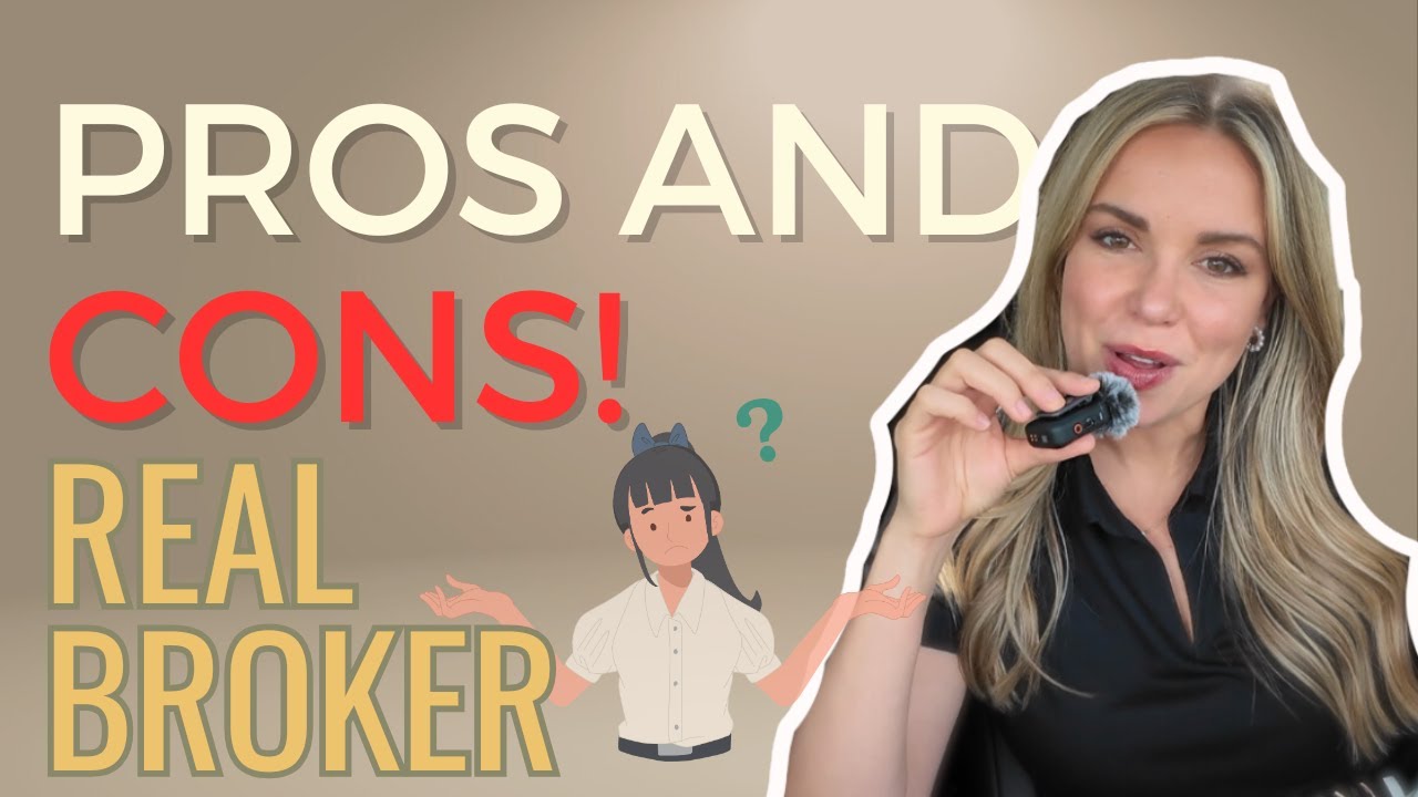 Pros and Cons of REAL BROKER!! 🤭