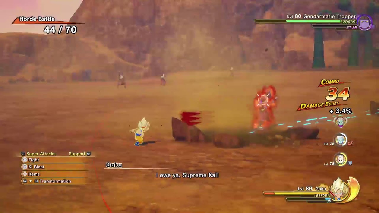 DRAGON BALL Z Kakarot Live