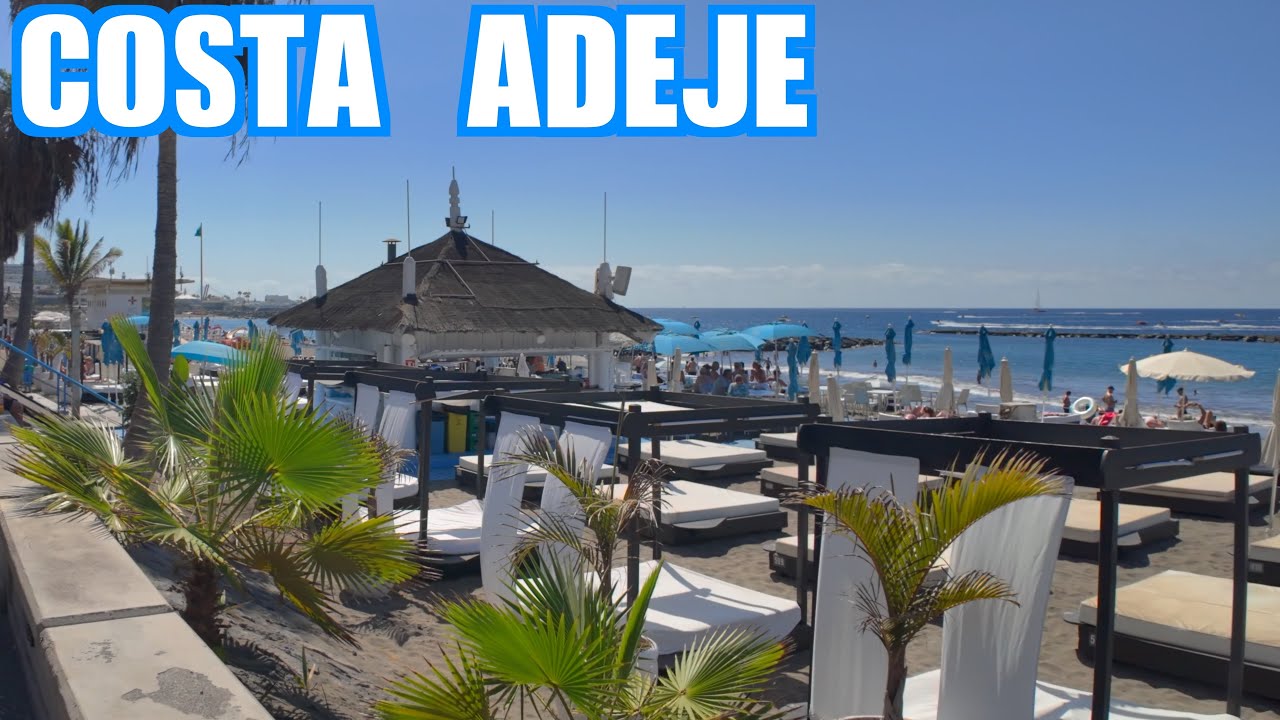Costa Adeje beach promenade  🇪🇸 Tenerife
