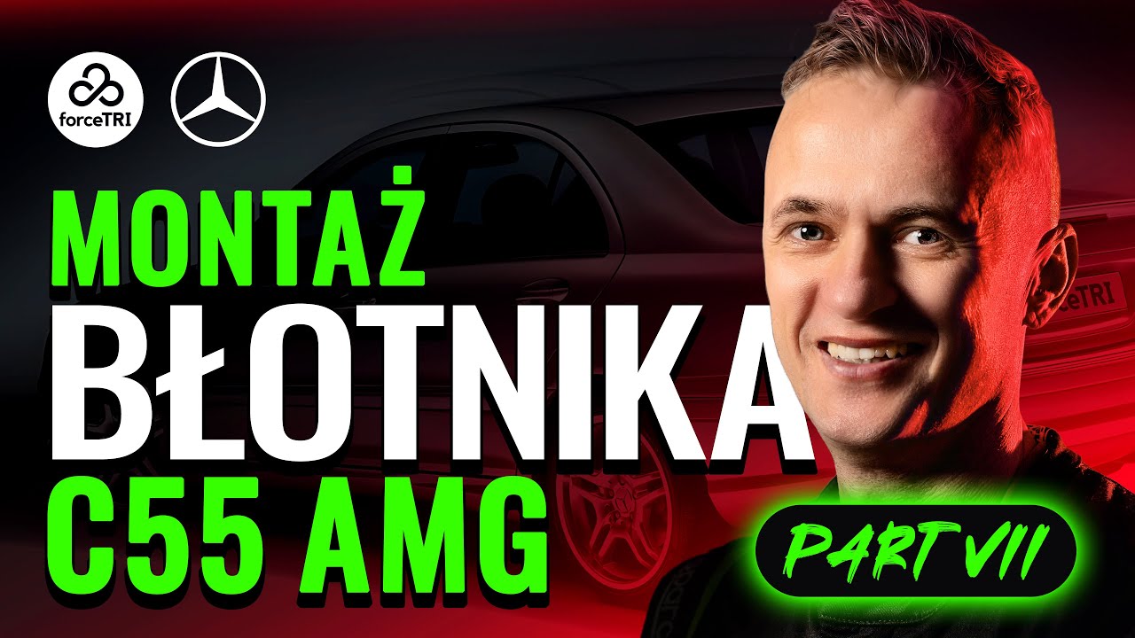 C55 AMG: Błotnik ⚡ Montaż i regulacja — PART VII
