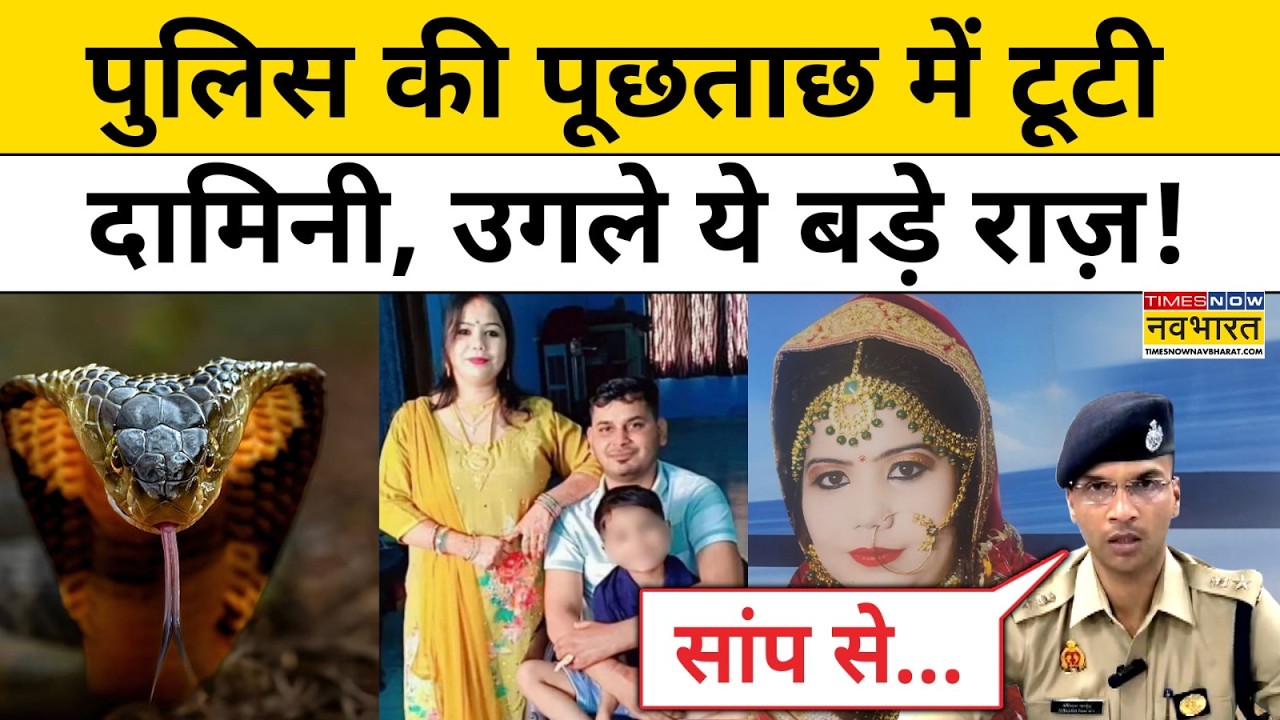 Meerut Snake Case : पुलिस से पूछताछ में दामिनी ने किया बड़ा खुलासा! Atul Pawar Case | Top News