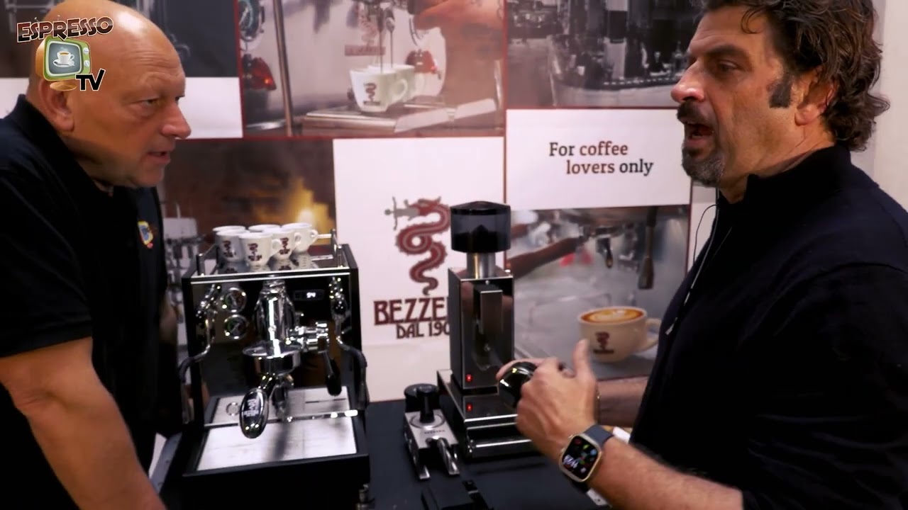 Visiting Espresso TV    Luca Bezzera presents the Bezzera Sole