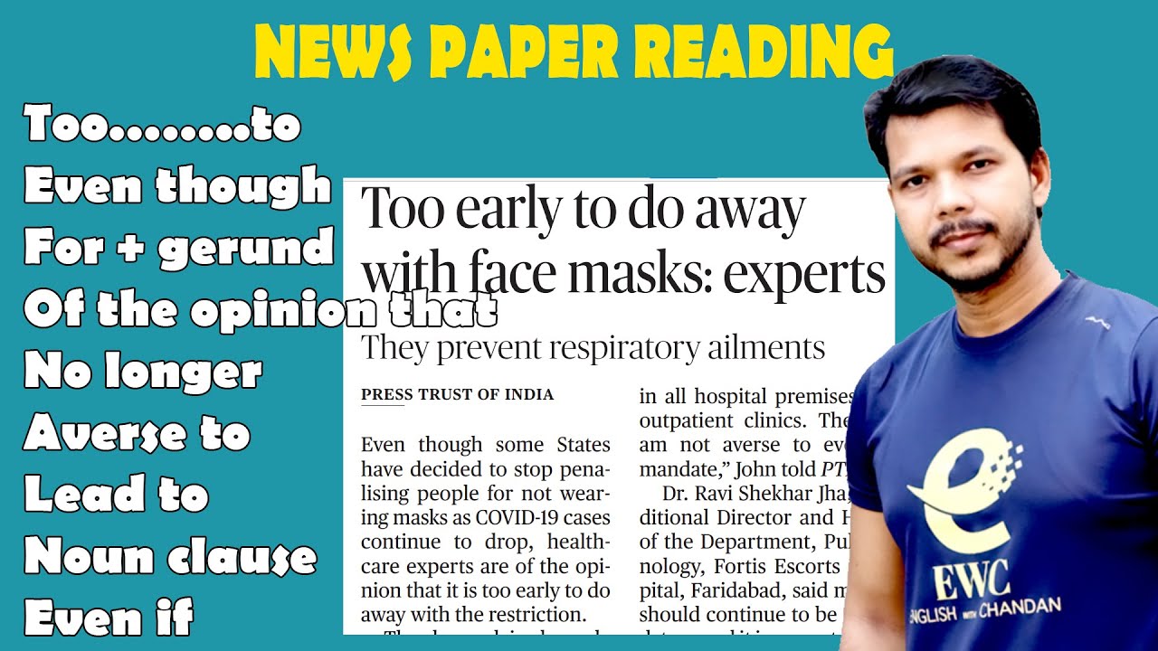 NEWS PAPER READING SERIES || 3 APRIL 2022