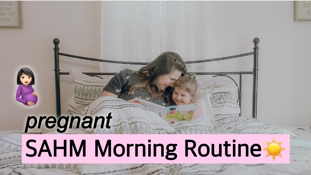 MORNING ROUTINE 2019 | PREGNANT STAY AT HOME MOM!