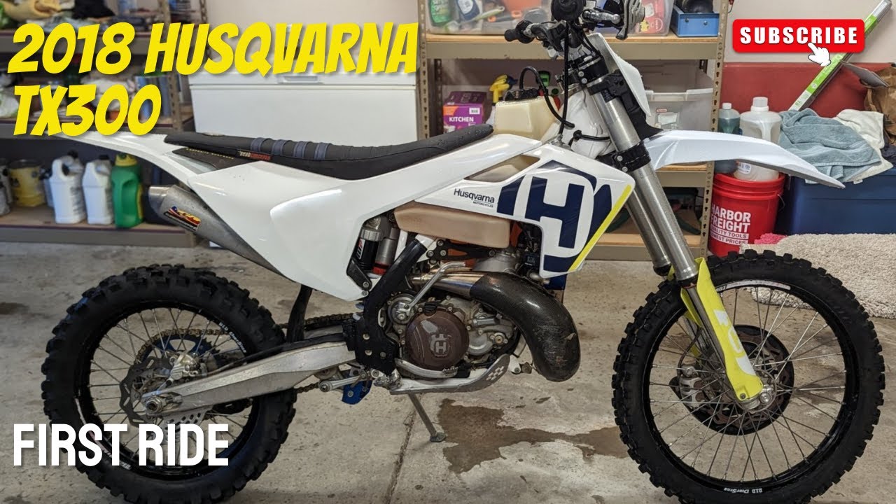 2018 Husqvarna TX300 First Ride