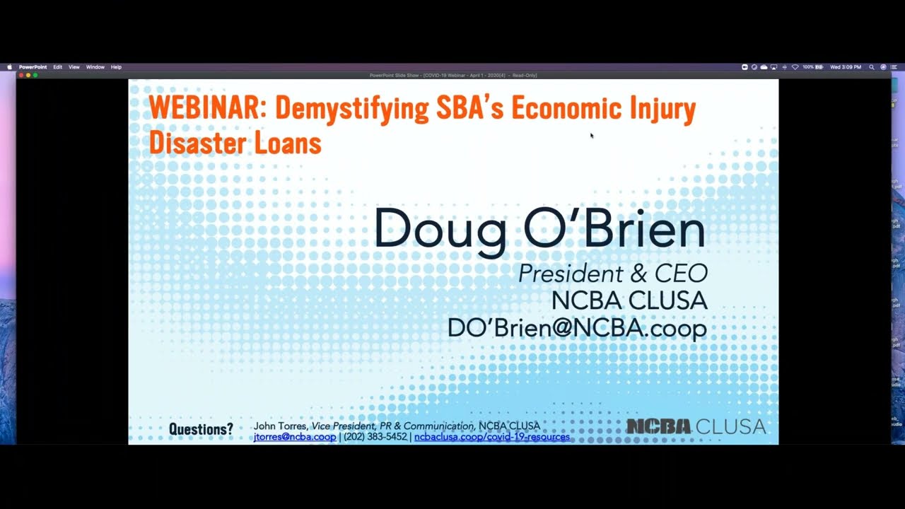 Demystifying SBA&rsquo;s Economic Injury Disaster Loans