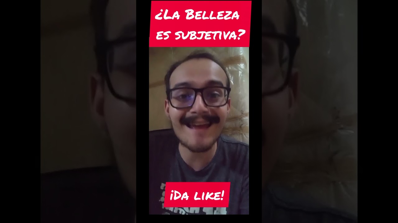 &iquest;La Belleza es Subjetiva? #shorts #filosofia