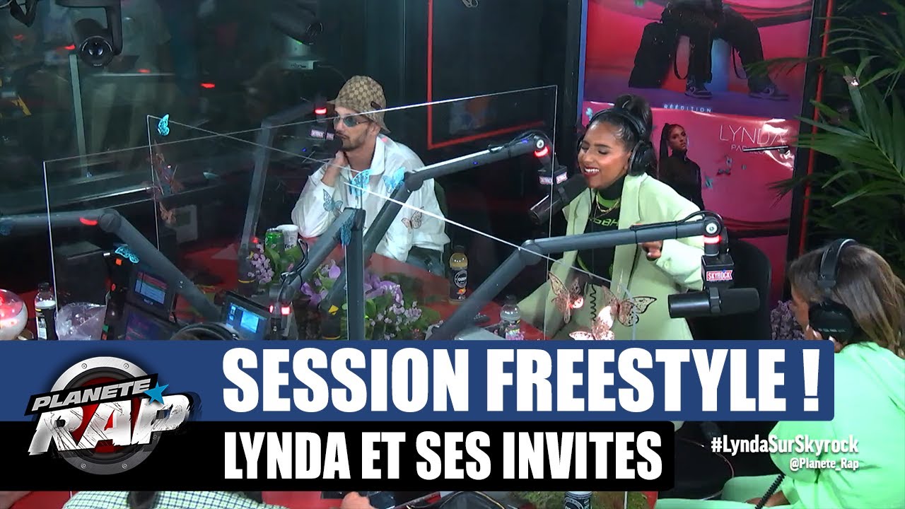 Lynda - Session freestyle avec Zaho & Doria ! #PlanèteRap
