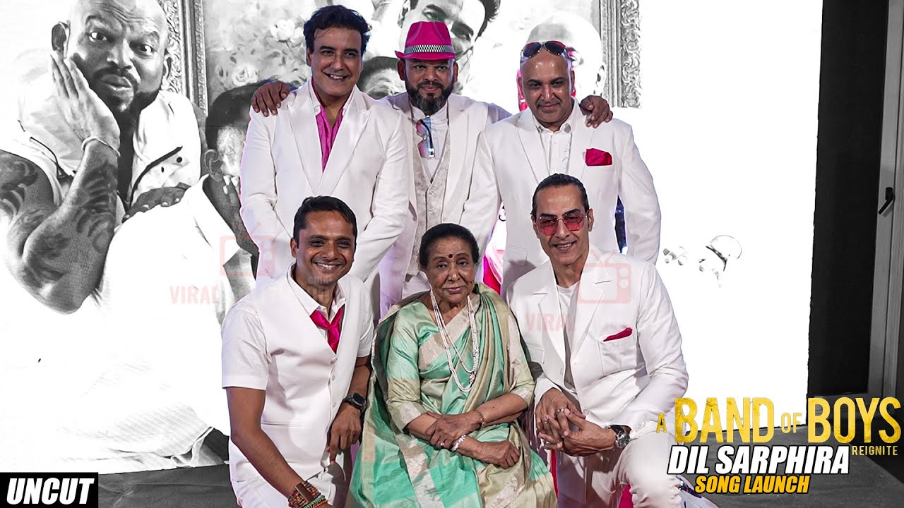 UNCUT - Dil Sarphira Song Launch | Band of Boys | Asha Bhosle, Karan Oberoi, Sudhanshu Pandey
