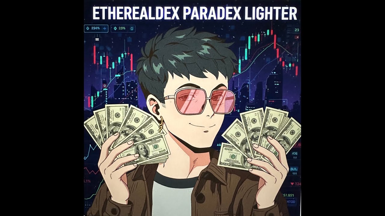 ТОП-3 проекта, где я сейчас фармлю  доллары и поинты: EtherealDex + Paradex + Lighter