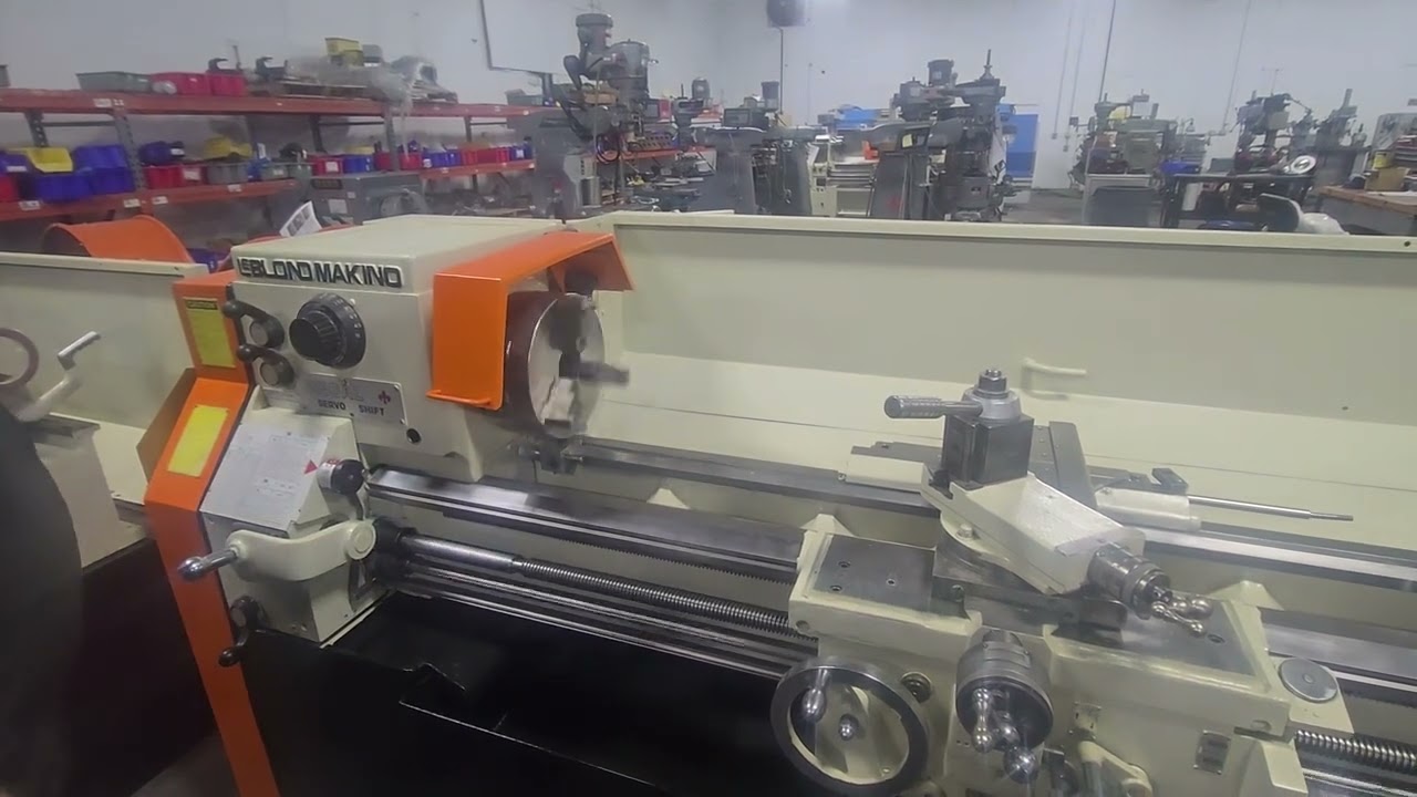 15  x 54  LeBlond Makino Regal Servo Shift 15C Engine Lathe w Taper