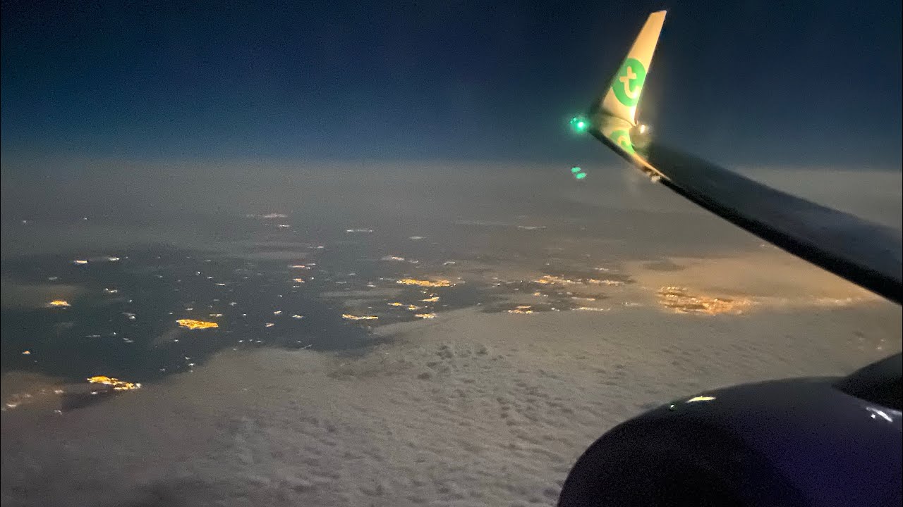 [TRIP REPORT] Double landing view! | Flight from Malaga to Amsterdam | Transavia 737-800