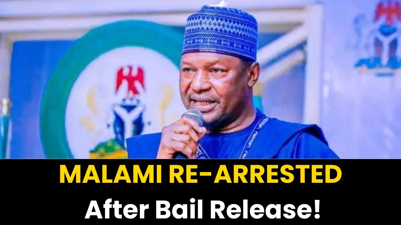 Abubakar Malami Re-Arrested By DSS Minutes After Leaving Kuje Prison!