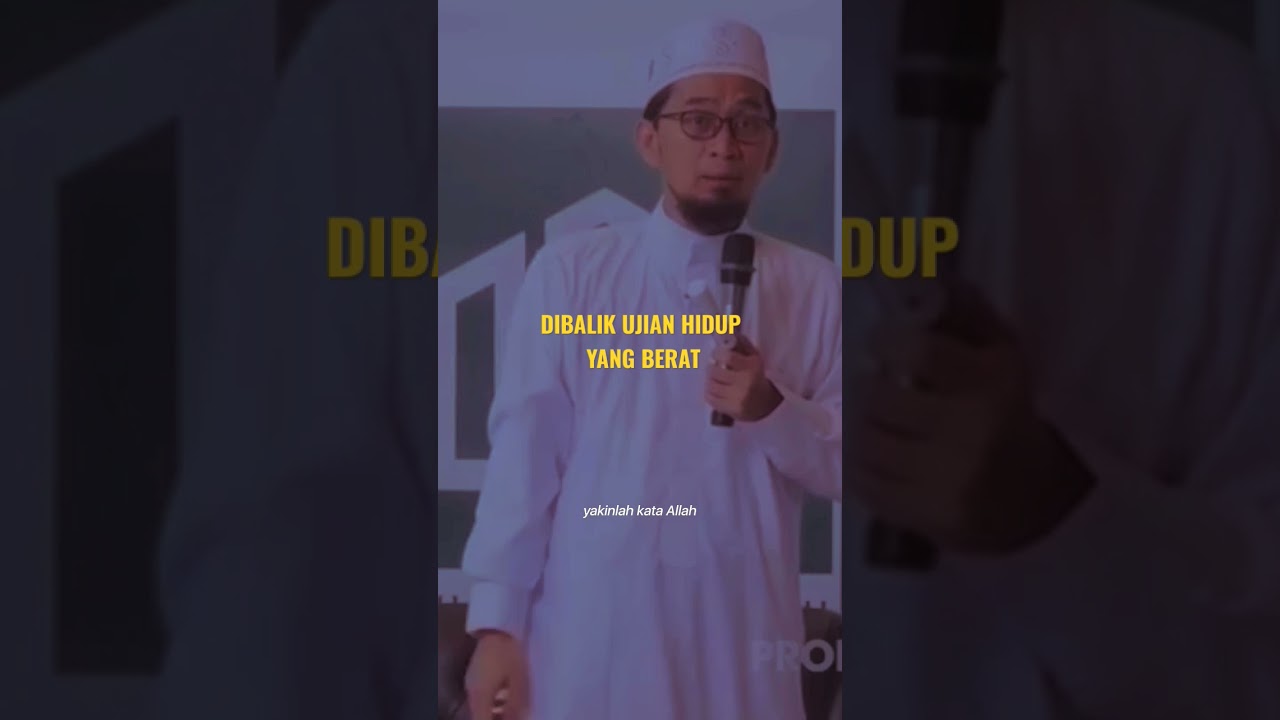 Ujian hidup bertubi tubi⁉️yakinlah kata Allah...#ustadzadihidayat #shorts