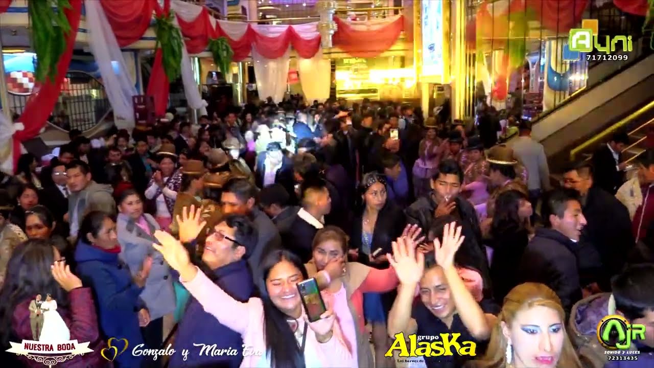 ALASKA (1) en vivo, en la Boda de Gonzalo y Eva - Oruro 2022