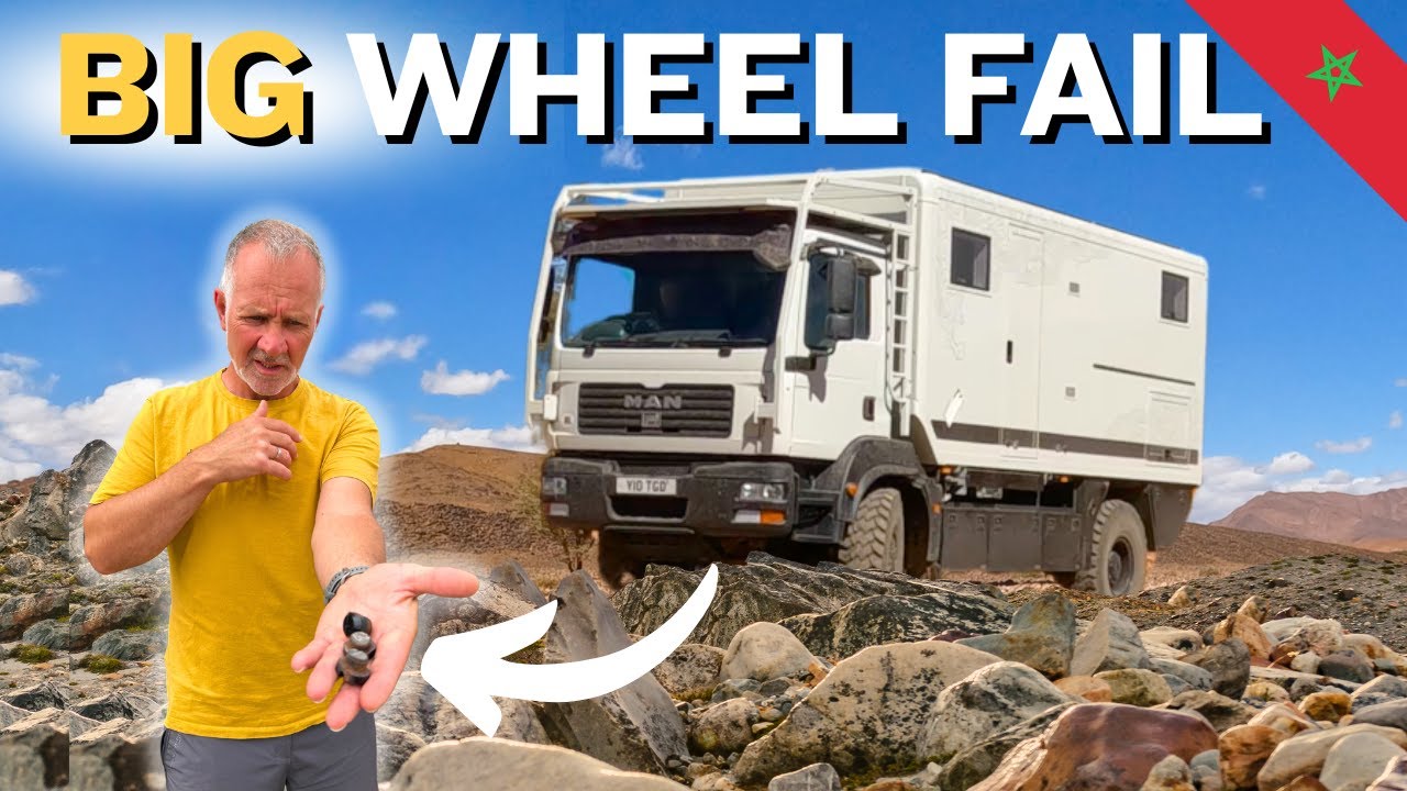 OVERLAND MOROCCO WHEEL FAIL 🇲🇦 From Epic Road Trip to Emergency Repair