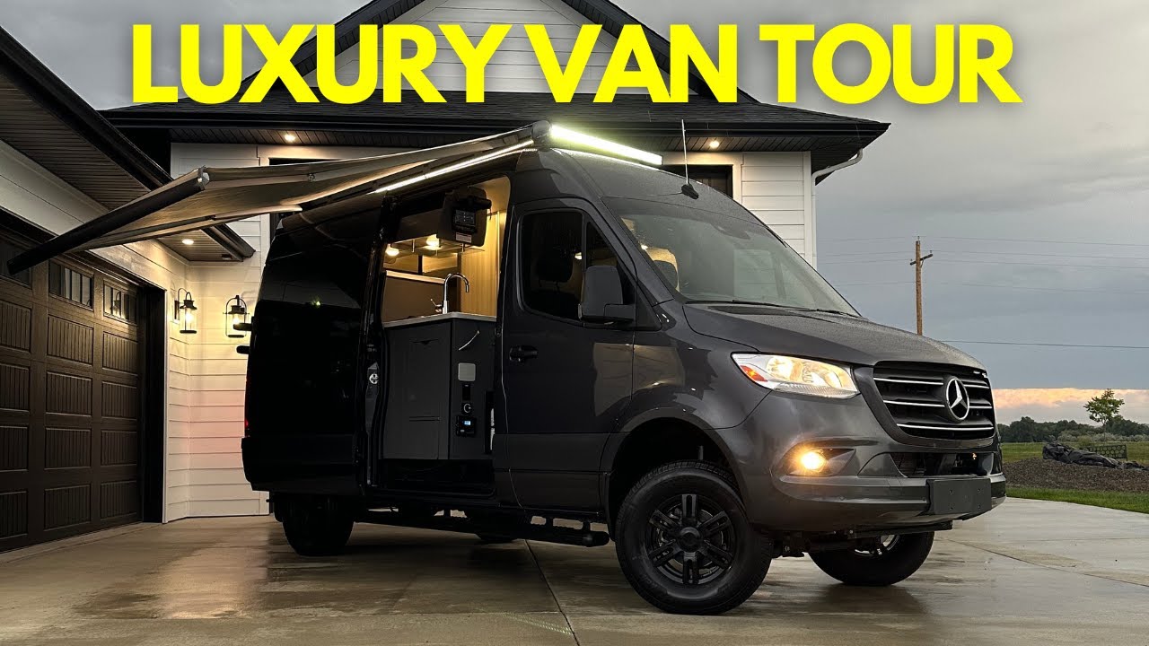 LUXURY VAN TOUR | 2022 Thor Motor Coach Sanctuary 19L Sprinter 4x4