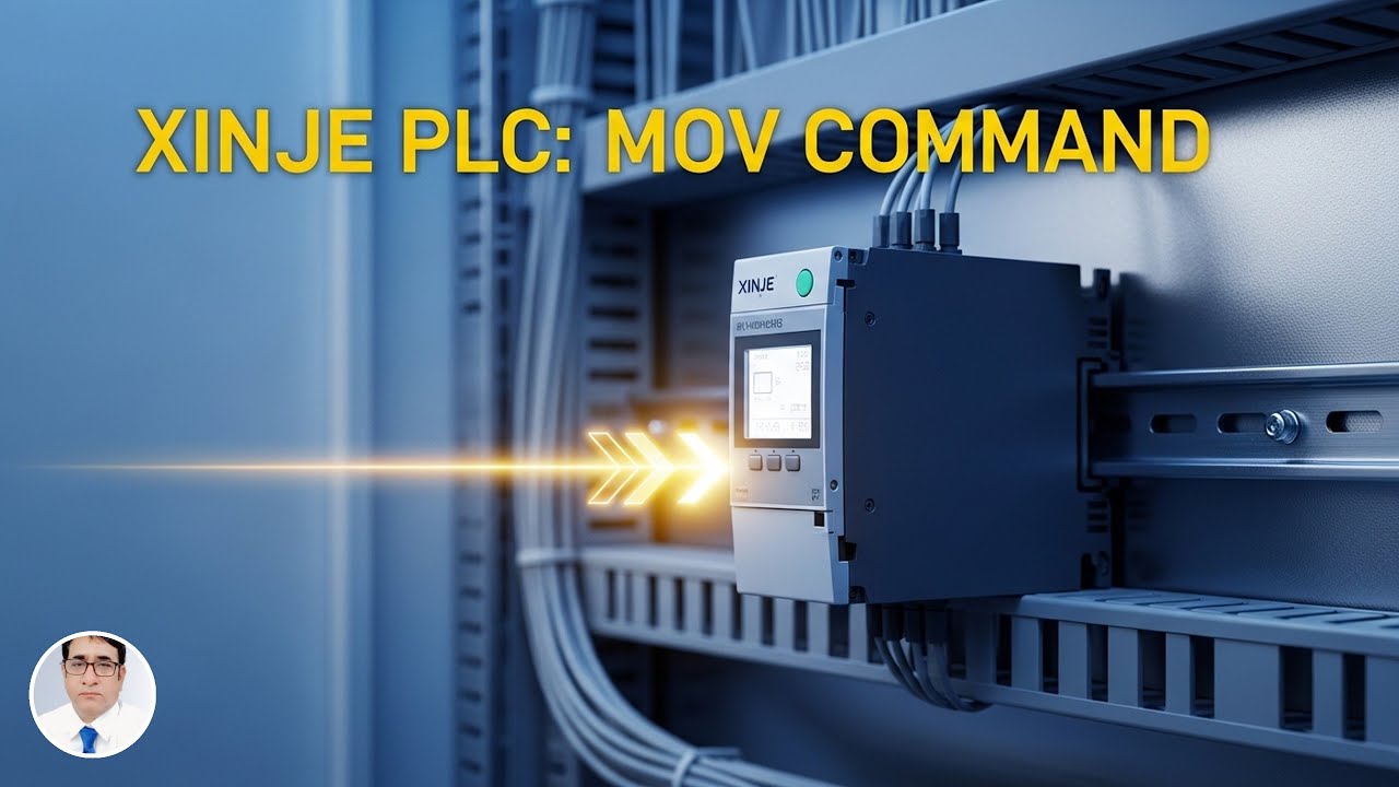 HOW CAN USE (MOV) COMMAND IN XINJE PLC