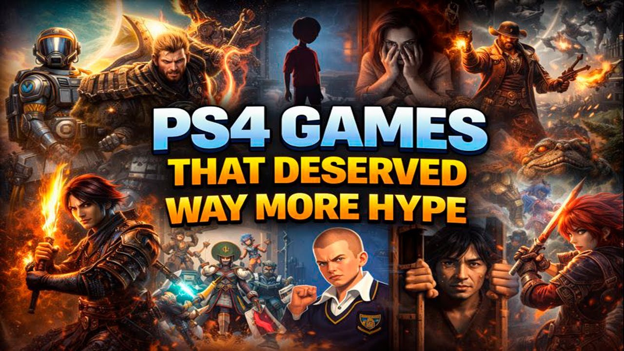 PS4 GAMES THAT DESERVED WAY MORE HYPE