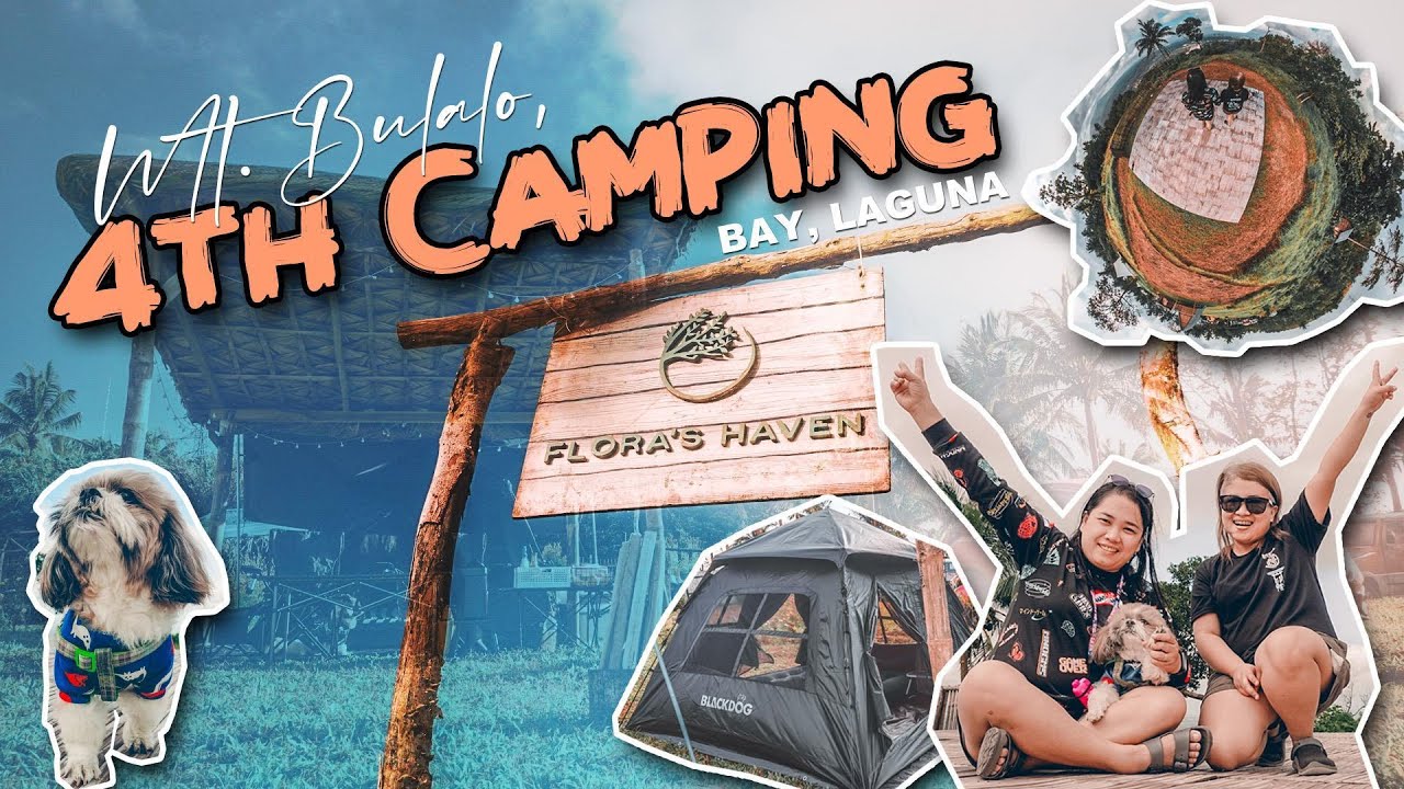 CAR CAMPING | FLORA'S HAVEN CAMPSITE BAY, LAGUNA | (BLACKDOG BD-ZP005)
