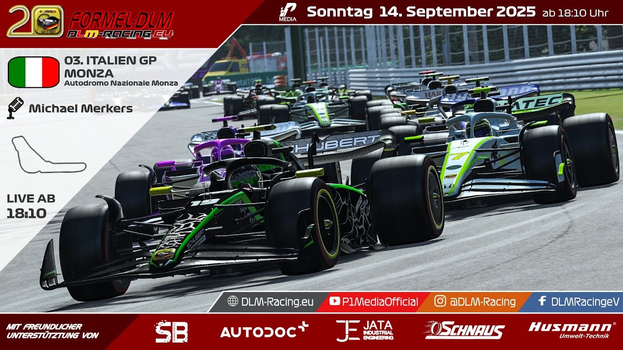 FormelDLM Saison 2025HW  -  03 Italien - Monza GP