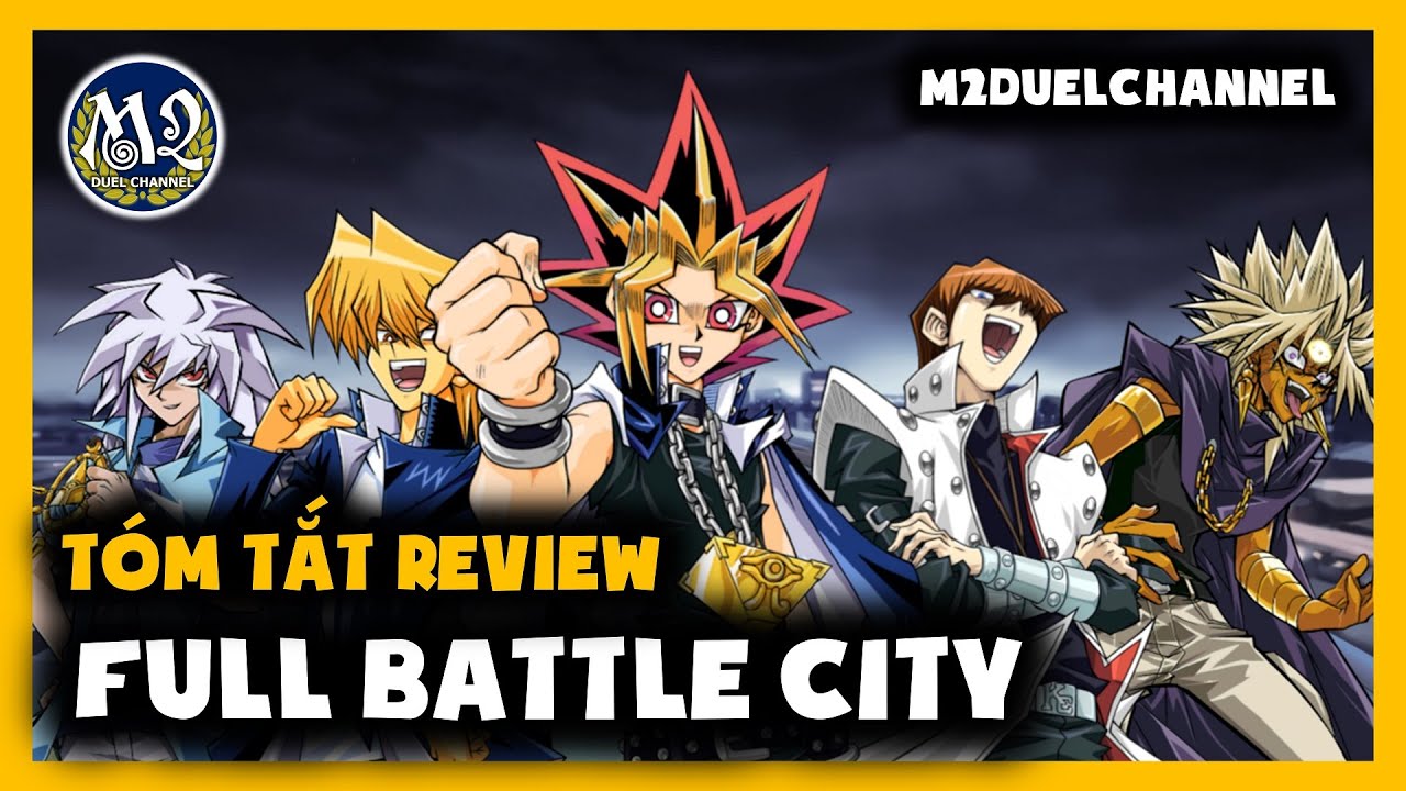 Trọn vẹn hành trình của Yugi Muto tại giải đấu Battle City | Tóm tắt Yugioh DUEL MONSTER M2DA