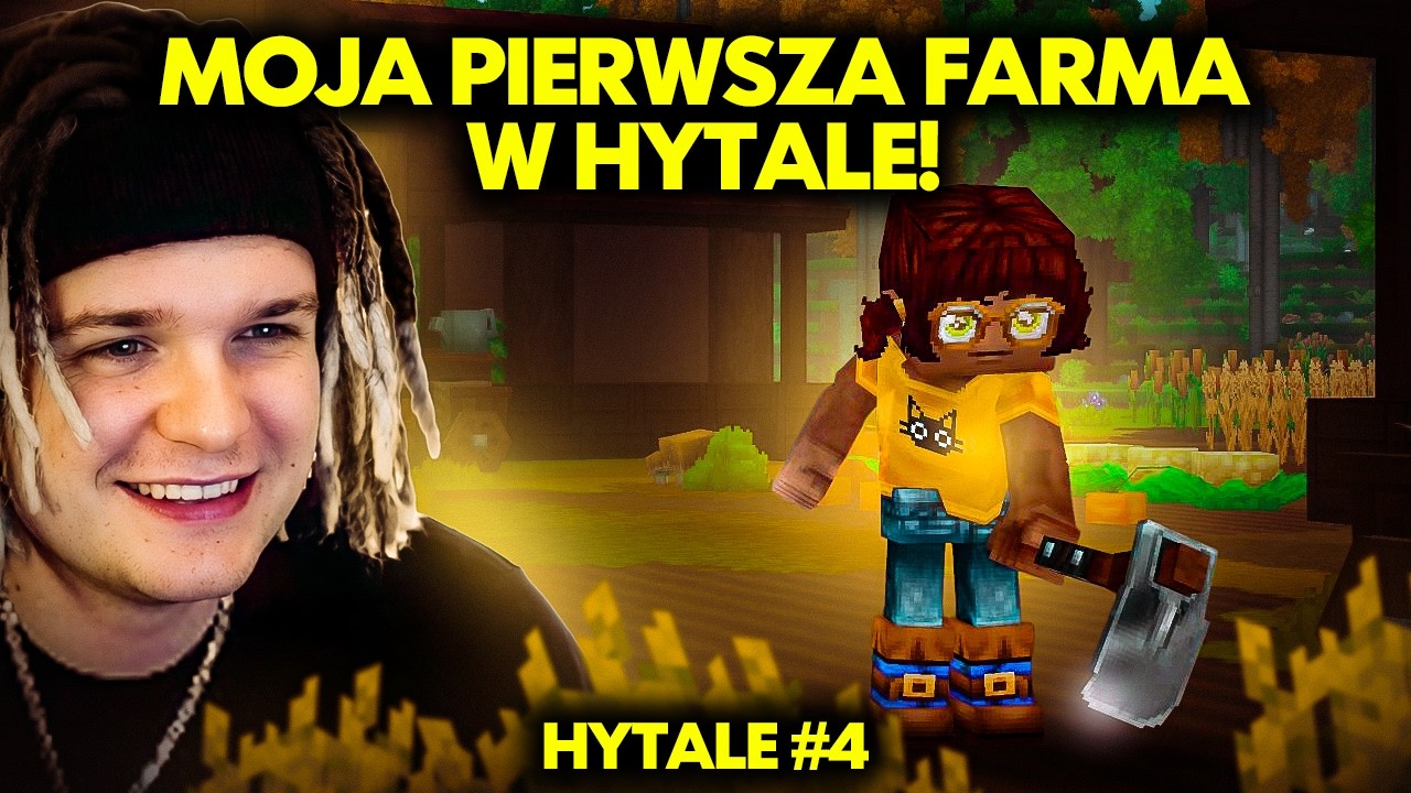 MOJA PIERWSZA FARMA! | HYTALE #4