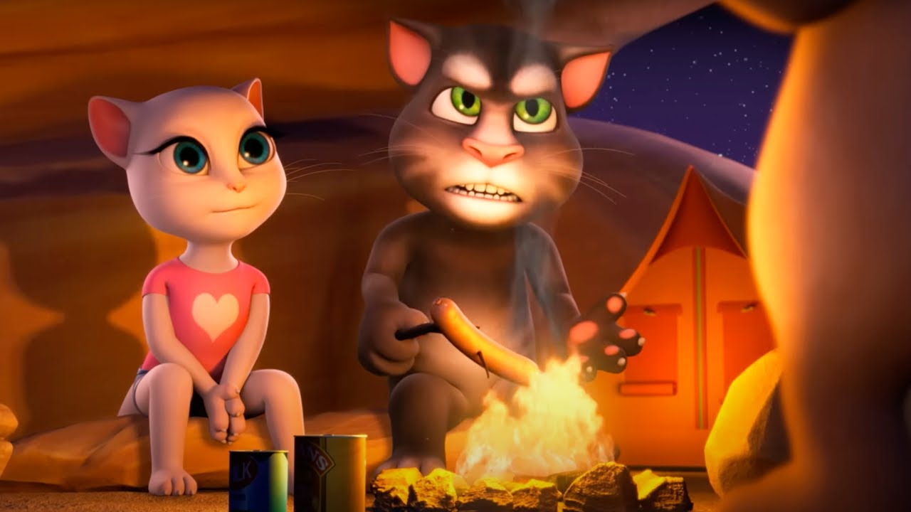 Weekend Camping Trip | Talking Tom & Friends | Season 1 | Cartoons | WildBrain Zoo