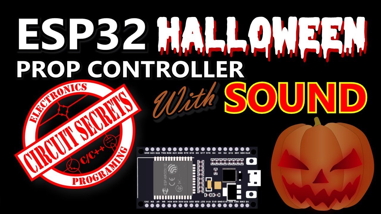 ESP32 based Halloween prop controller diy picoboo alternative! (spirit Halloween 2022)
