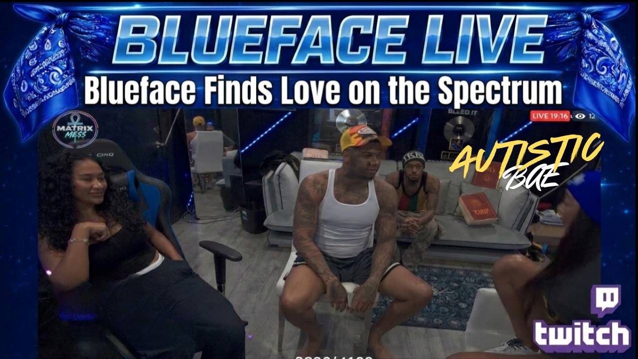 Blueface находит любовь в спектре с девушкой-аутисткой &mdash; стрим от 10.04.26!