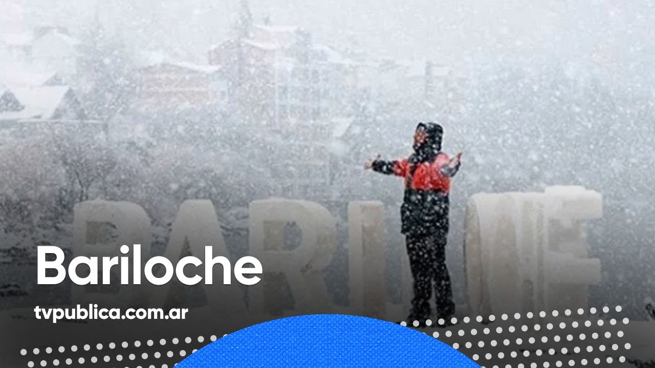 Primera nevada del 2023 en Bariloche - Todos Estamos Conectados