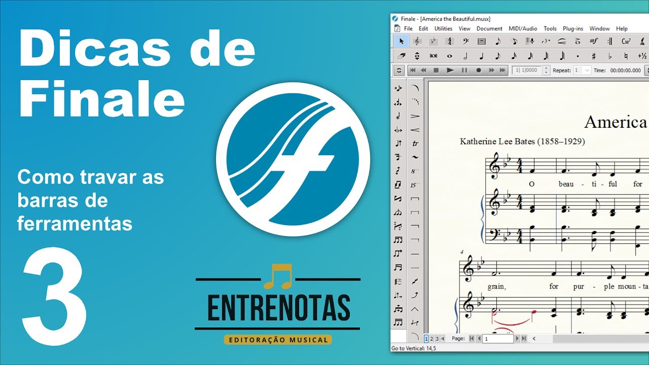 Dica de Finale #3 - Como travar as barras de ferramentas