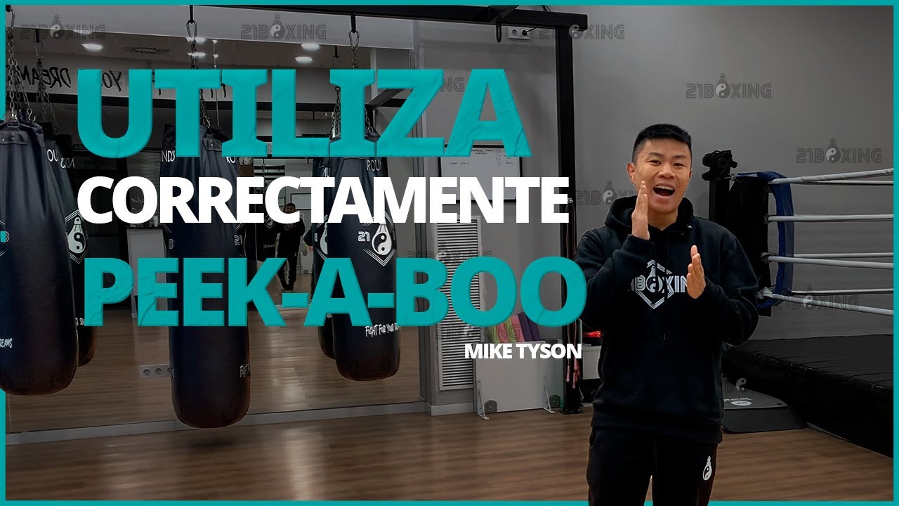 Defensa MIKE TYSON PEEK-A-BOO #boxing