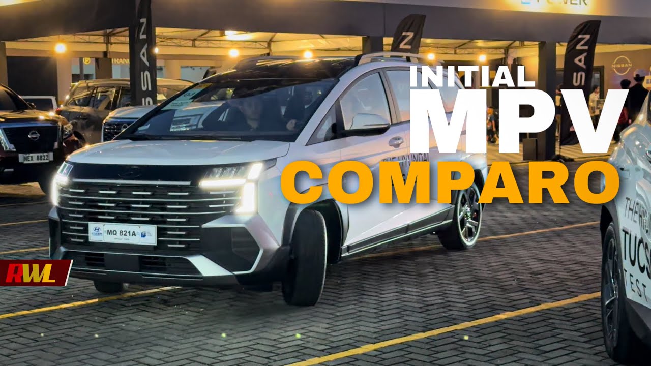 Initial Comparison of MPV’s in the Market