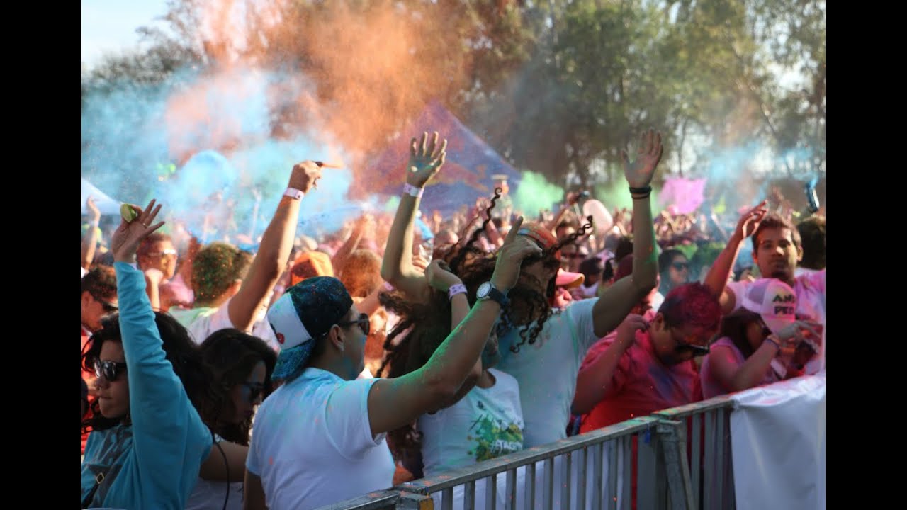 Holi Dance of Colours Quer&eacute;taro 2016 (aftermovie)
