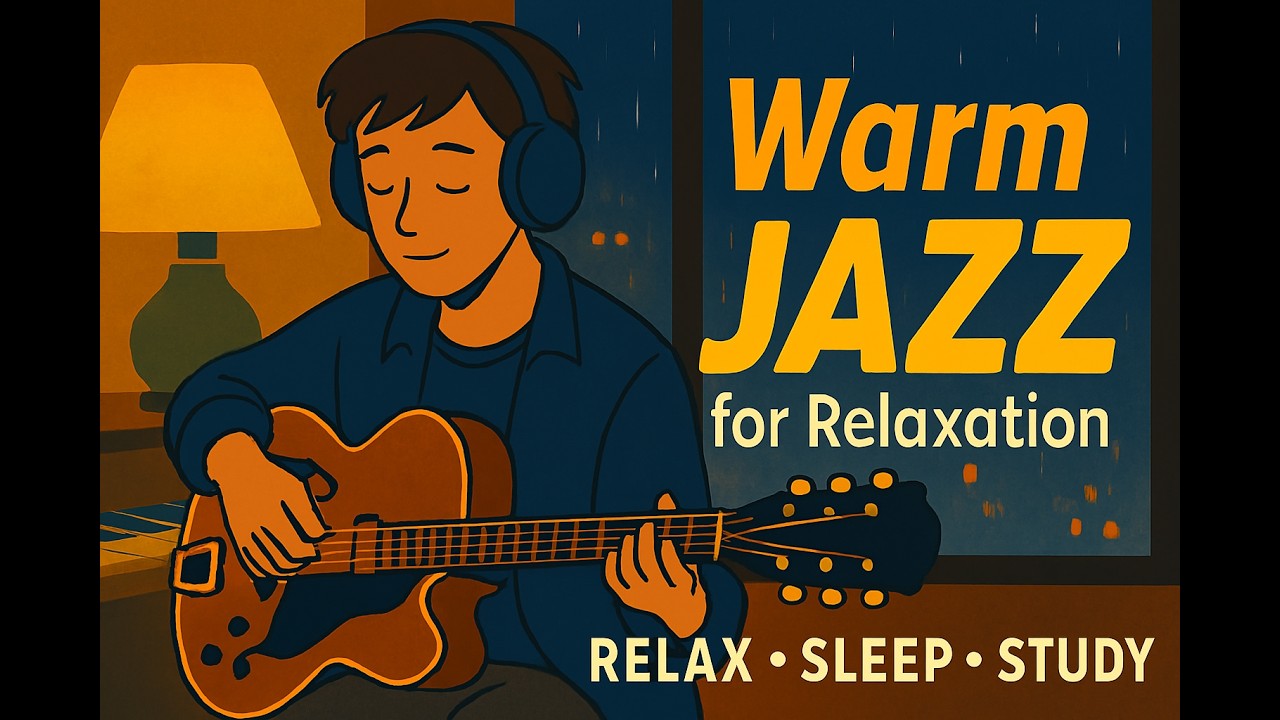 Warm Lo-Fi Jazz Vibes — Relaxing Music for Sleep, Study & Peaceful Moments